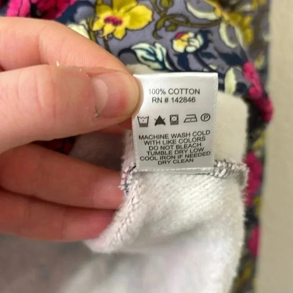 RHODE Thera floral-print cotton-fleece sweatshirt - Picture 8 of 9
